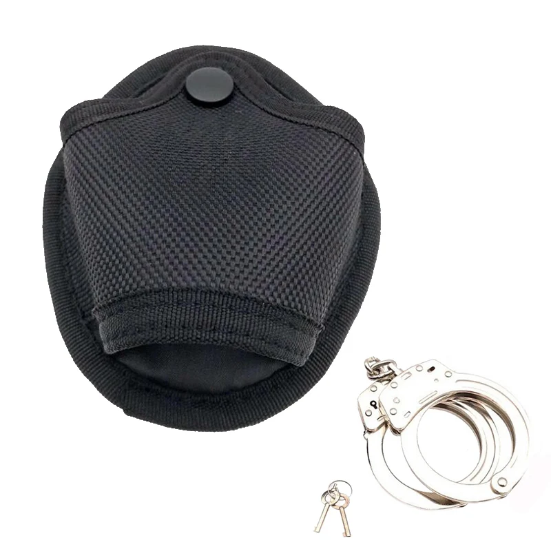 

Outdoor Key Holder Cuff Holder Handcuffs Bag Military Police Quick Pull Handcuff Case Pouch Conceal Handbag Hunting Waist Bag