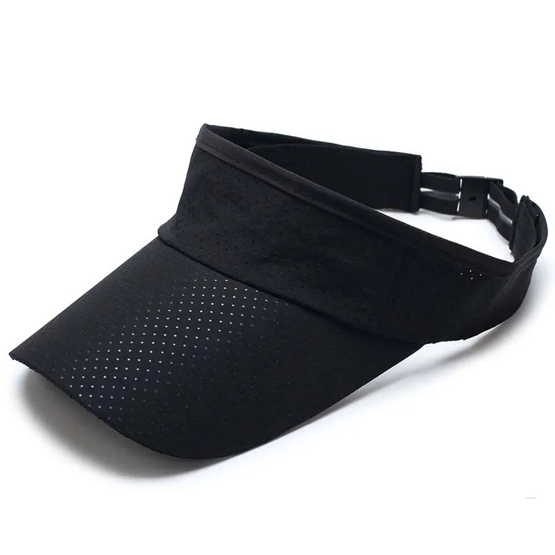 

Summer Quick-drying Stretch Marathon Breathable Parasol Cap Mesh Unisex Baseball Stuff Tennis-Cap Ponytail Visor Cap 2018 nznx