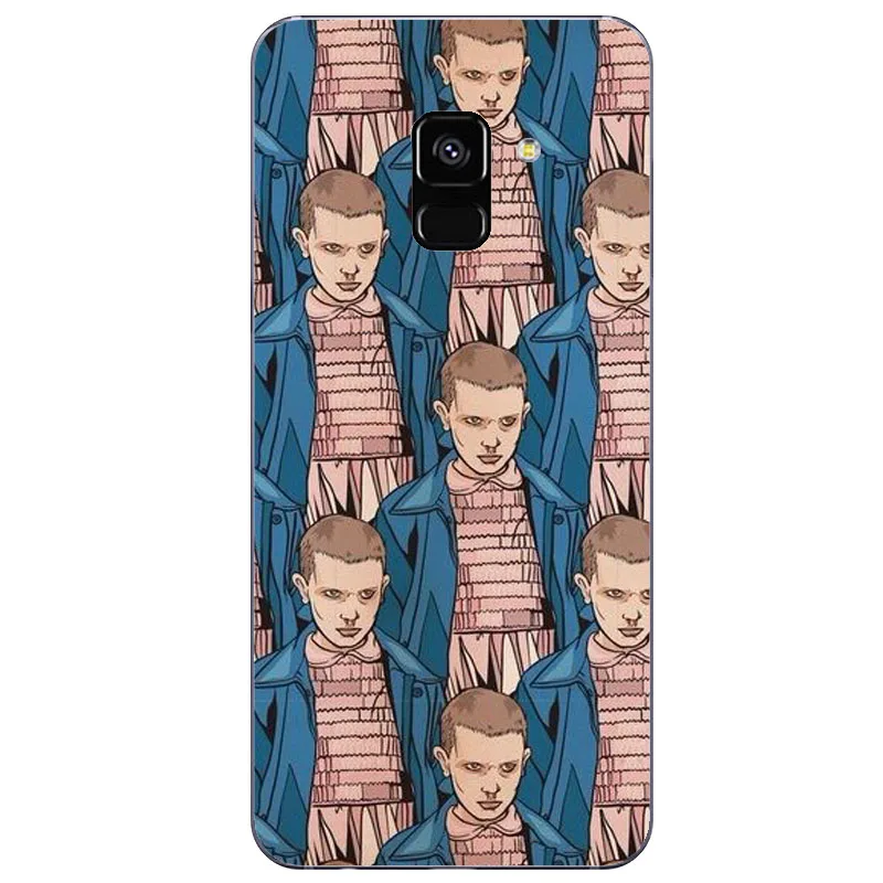 TPU ТВ очень странные дела Мягкий силиконовый чехол для телефона для samsung A30 A50 S10LITE S9 S7 S8 S9PIUS S7EDGE 2018A8 A6 NOTE9 NOTE8 A8PIUS - Цвет: TPU