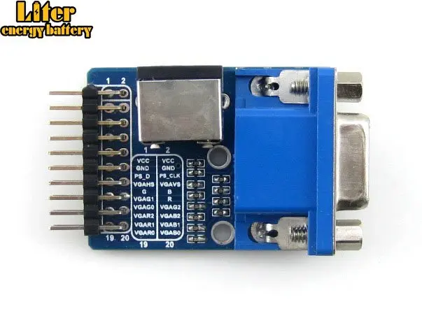 Плата VGA PS2 МОДУЛЬ тестирования аксессуаров с разъемом + +|Демонстрационные