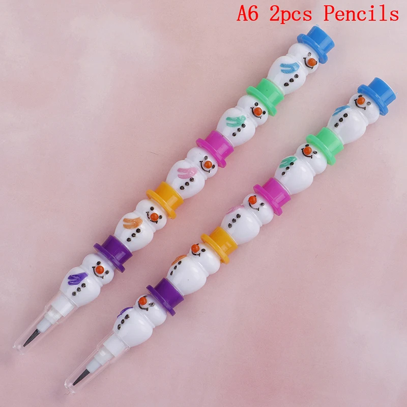 Новые подробности о новых 5/7 цветов милые укладчик замены улыбающееся лицо цветные карандаши для рисования детей подарок - Цвет: A6