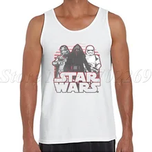 Звездные войны, винтажный стиль, мужские Модные топы на бретелях, хипстерский Повседневный жилет с круглым вырезом, стромтрупер, ретро, первый заказ, крутые майки