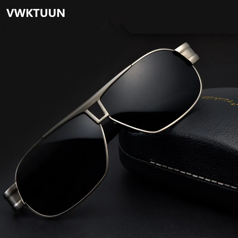 VWKTUUN Polarized Sunglasses Men Coating Sun Glasses Outdoor Sport