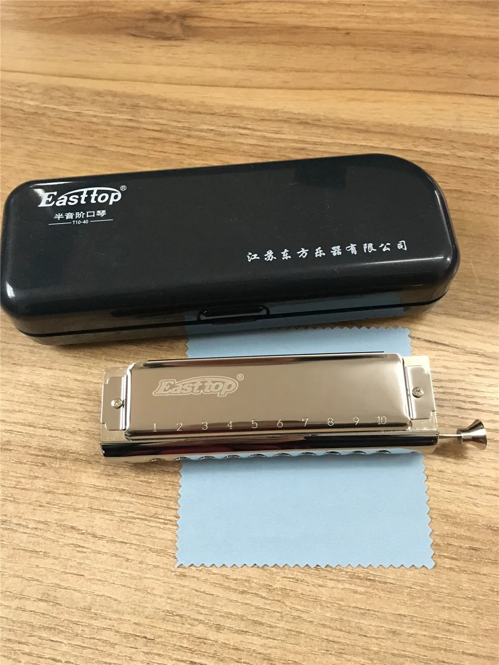 

EASTTOP T10-40 chromatic harmonica ABS comb, 10holes 40tones chromatic harmonica