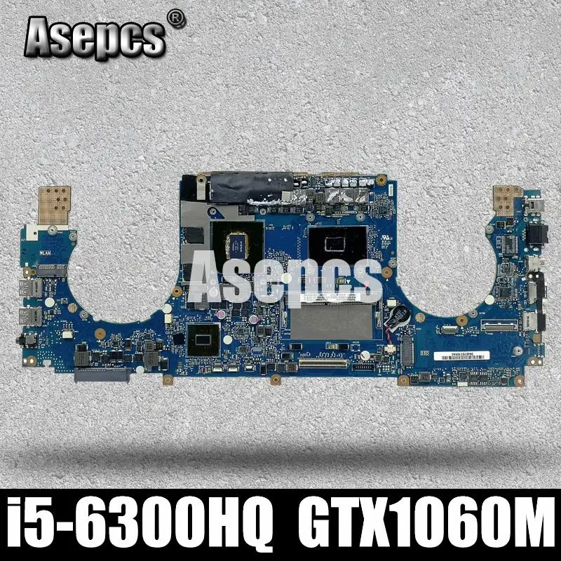 Asepcs I5-6300HQ GL502VM материнская плата 8 ГБ ОЗУ GTX1060M/3 ГБ для ASUS GL502 GL502V GL502VM GL502VML материнская плата для ноутбука