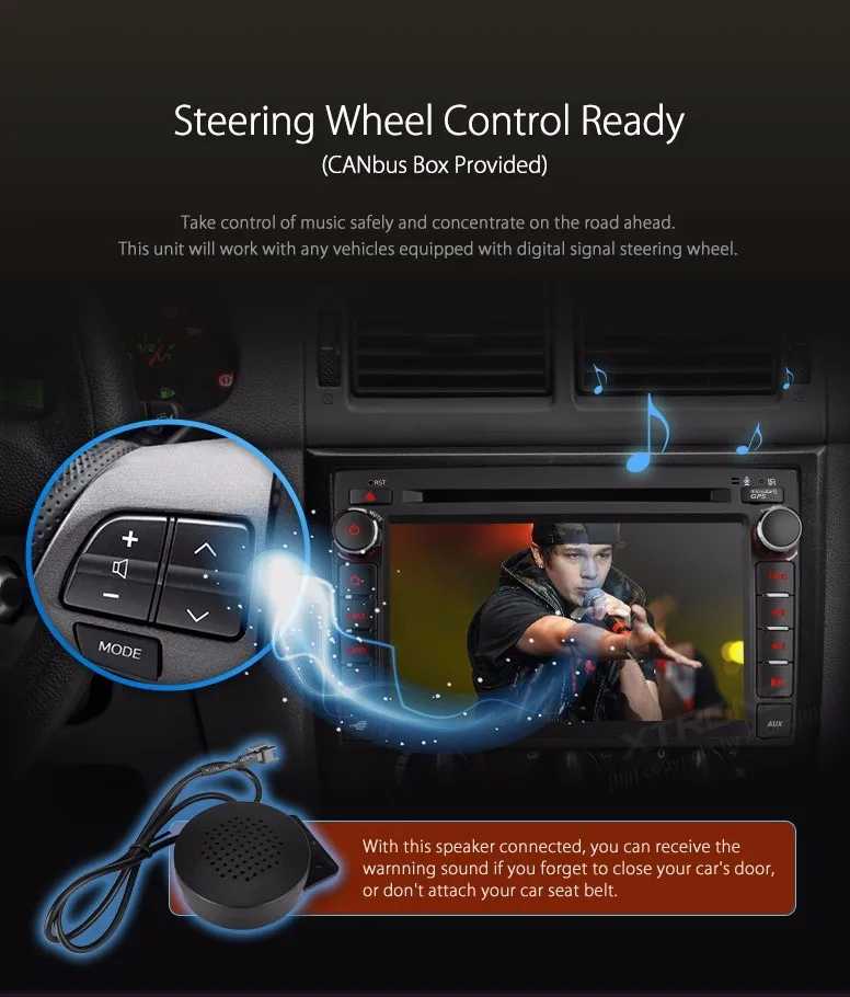 Perfect 7" Quad Core 64 Bit Android 5.1 OS Special Car DVD for Chevrolet Avalanche 2009-2011 & Express Van 2008-2011 & Impala 2008-2012 14