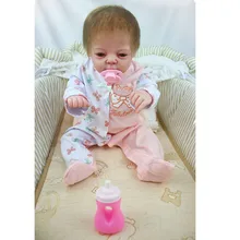 55cm Full Body Silicone Girl Bebe Reborn Doll Kids Toys Lifelike Newborn Girl Babies Doll Birthday Gift Bathe Toy Brinquedos Hot цена 55cm Full Body Silicone Girl Bebe Reborn Doll Kids Toys Lifelike Newborn Girl Babies Doll Birthday Gift Bathe Toy Brinquedos Hot цены онлайн