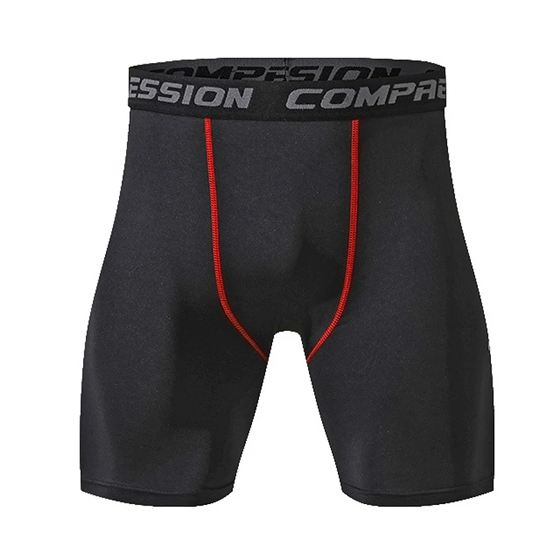 New Running Sport Mens Basketball Tight Compression Shorts Gym Fitness Clothing Training Wicking Short Homme Men | Спорт и