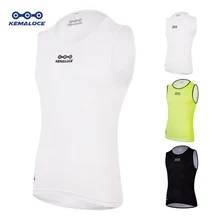 Camisa interior de malla transpirable para ciclismo para hombre y mujer, capa Base de secado rápido para bicicleta de carretera, color blanco, 2019