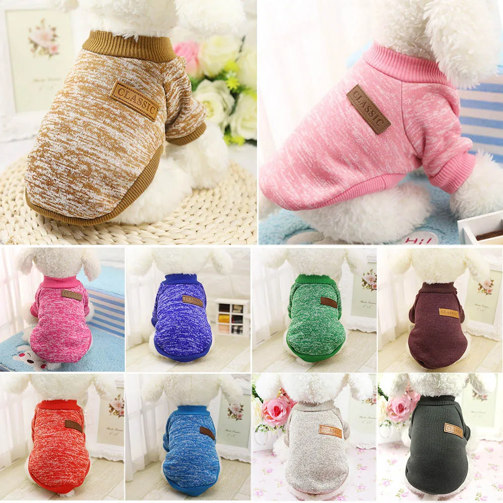 Pet Outfit Ropa Perro Dog Clothes For Small Dogs Soft Pet Dog Sweater
