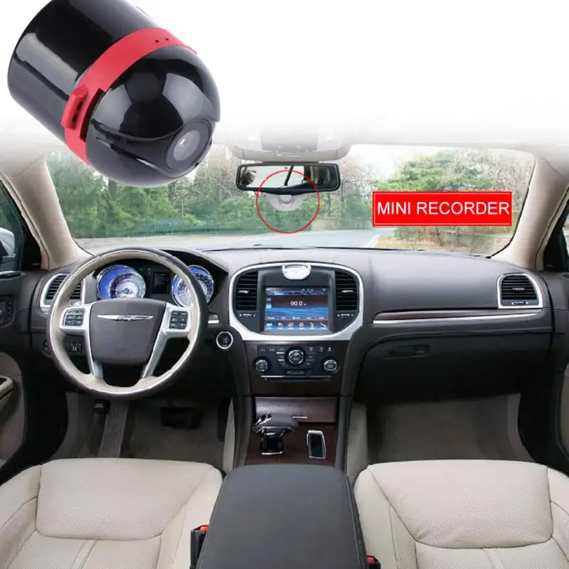 

VODOOL Car DVR Camera 720P HD 100 Degree Wide Angle Wireless Security Camera WiFi Loop Recording Car Camera