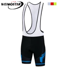 Weimostar мужские велосипедные велотрусы MTB 3D Pad Pro Team Riding Bib шорты велосипедная одежда Ropa Ciclismo