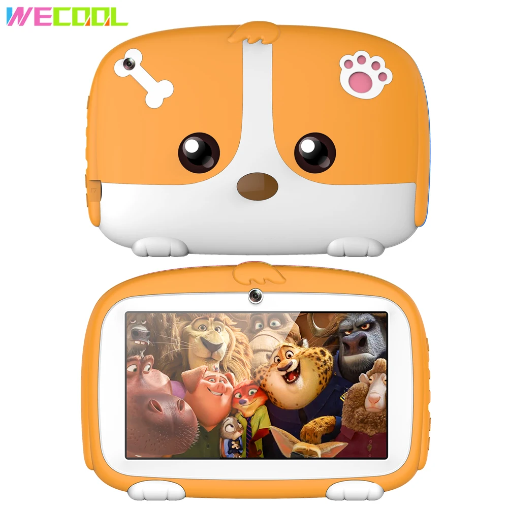 Детский планшет WeCool 7 дюймовый с четырёхъядерным процессором ОЗУ 8 Гб Android|tablet