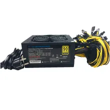 T.F.SKYWINDINTL 2000W Bitcoin Mining PSU PC Power Supply Computer Mining Rig 8 GPU ATX Ethereum Coin 12v 4 pin Power supply