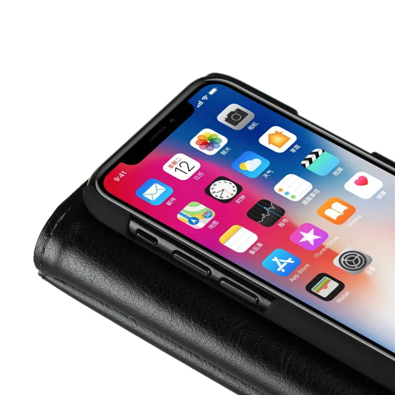 Многофункциональный кожаный чехол для Apple iPhone х чехол откидная крышка Бумажник Стенд Coque Hoesjes Fundas Капа для iPhoneX 10 десять безопасный Сумка