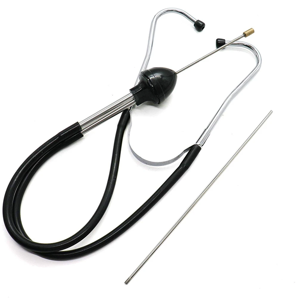 

Car Diagnostic Tools Auto Engine Block Stethoscope Professional Auto Mechanics Stethoscope Automotive Detector Engine Analyzer