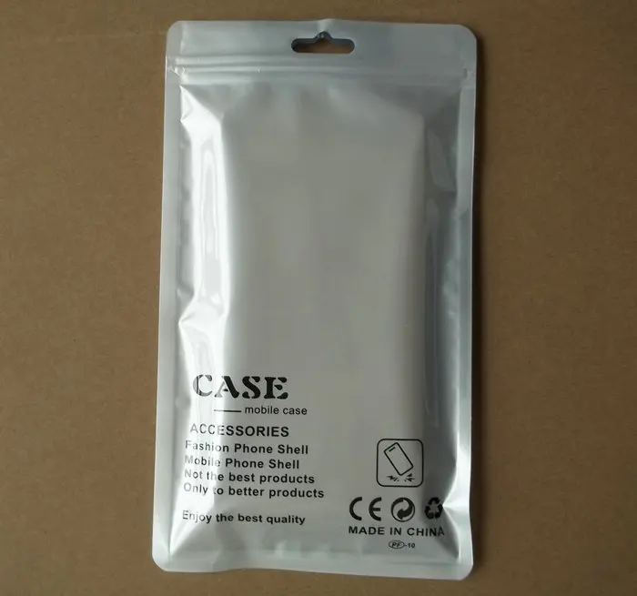 100 шт 12*21 см clearZipper Пластик Розничная упаковка сумка для samsung s5 s6 c6 c7 iphone 5G 6s 6 7 8 плюс Мобильный случаях посылка сумка