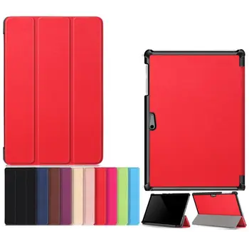

Brand gligle stand leather slim case for Microsoft Surface Go case cover shell 200pcs/lot