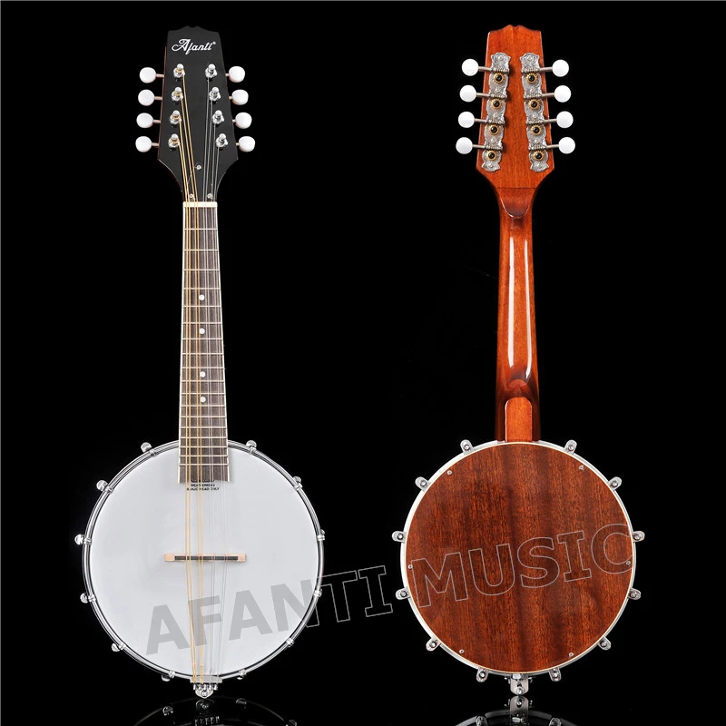 

Hot!! Afanti Music guitar factory 8 Strings Mandolin Banjo (AMB-900)