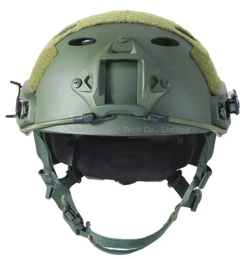 Тактический Быстрый Шлем Регулируемый ABS шлем с боковыми рельсами и креплением NVG Быстрый баллистический шлем для страйкбола пейнтбола охоты