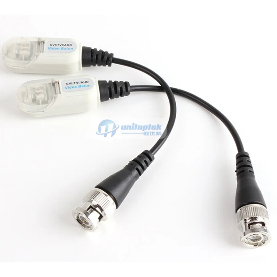 5 пар BNC для UTP CAT5/5e/6 видео baluntransceivers адаптер передатчик Поддержка 720 P/1080 P AHD/CVI/TVI
