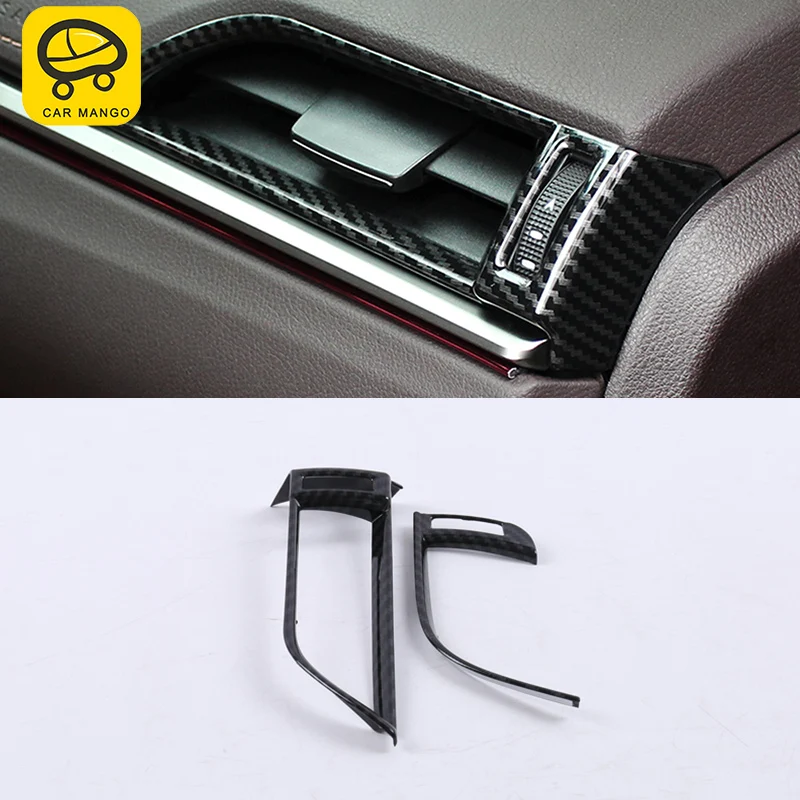 

CAR MANGO For Lexus ES200 ES300 ES260 Auto Car-styling front vent frame A/C vent cover trim Sticker Cover Interior Accessories