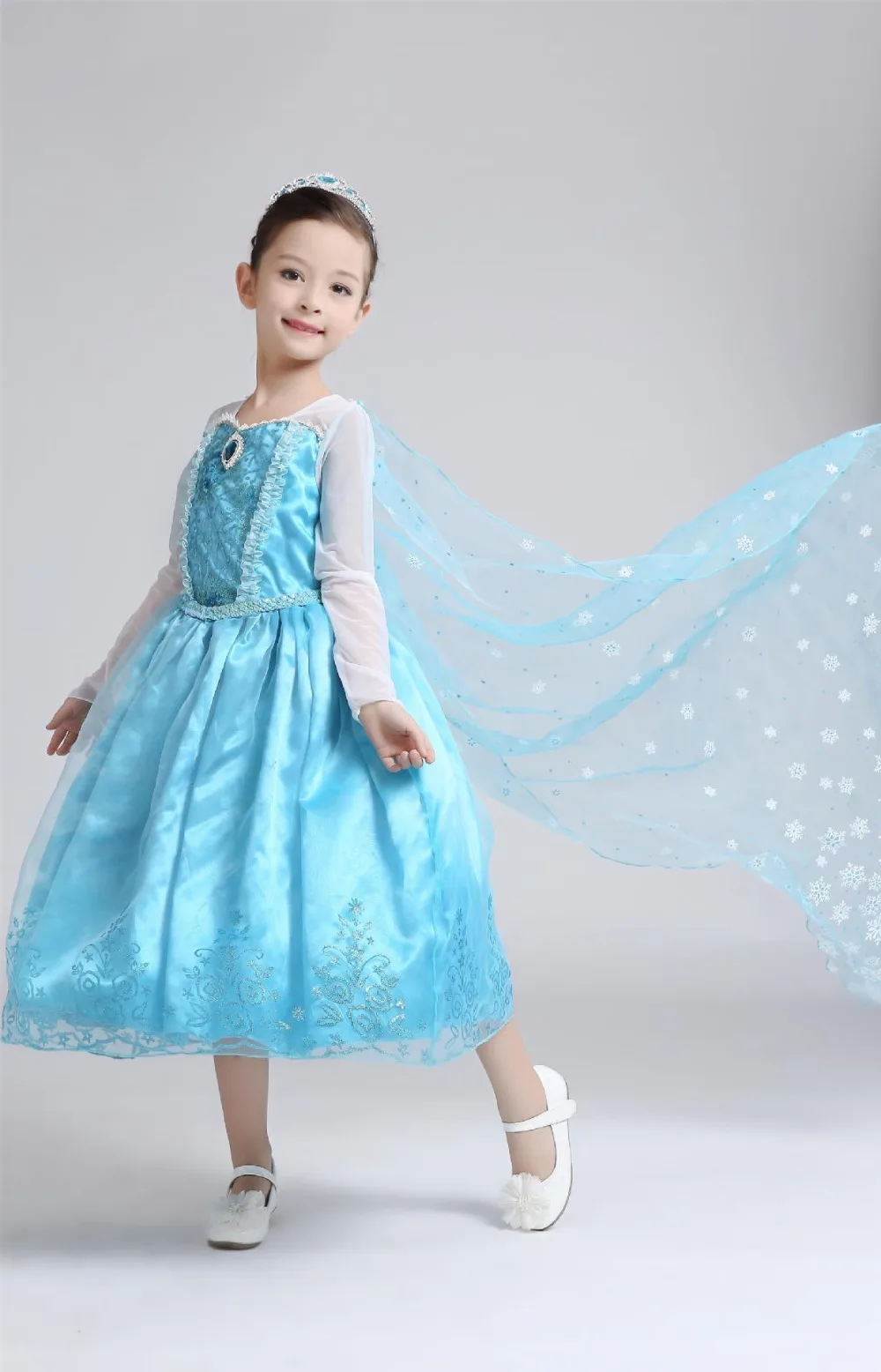 Elsa Princess Dress for Child-10