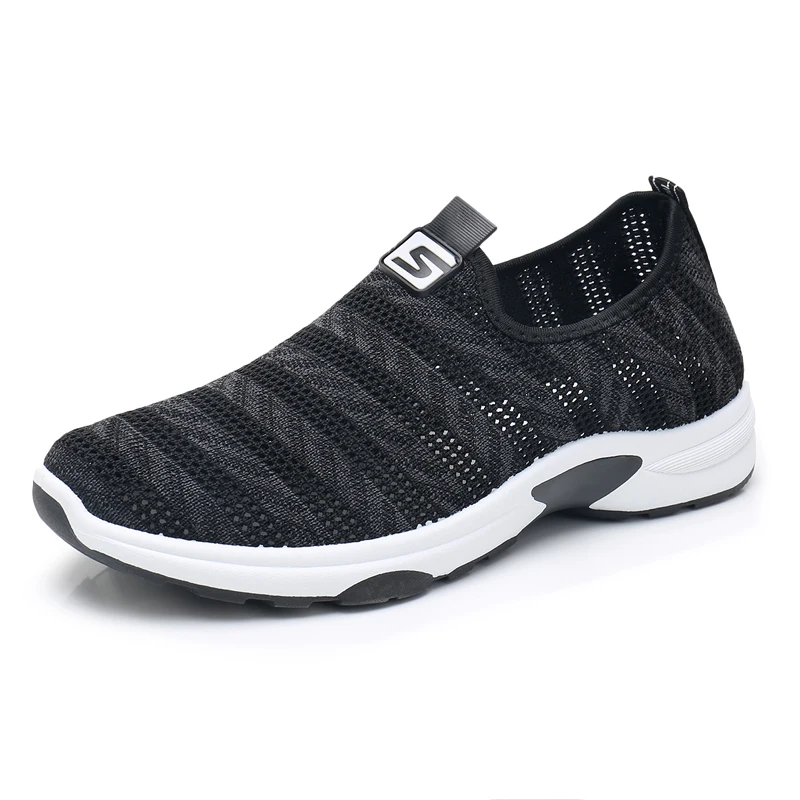 shoes men new Summer net shoe cloth shoe recreational lazy person net face breathable cloth shoe sneakers zapatillas hombre