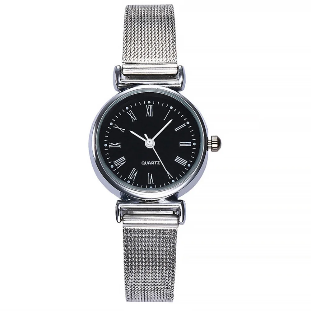 

Fashion 2019 Newly Watches Women Luxury Mesh Stainless Steel Belt Casual Ladies Wrist Clocks Relogio Feminino High Quality AA5