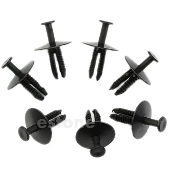 

20pcs 6mm Push Plastic Rivet Pin Clip- Bumpers Trim Panel Fascia for bmw