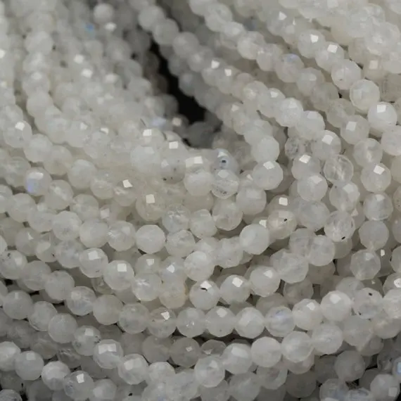 Full Strand--Rainbow Moonstone Beads Natural Grade AAA Gemstone Round Smooth Loose Beads 4mm 3mm 2mm 1mm Full Strand--Rainbow Moonstone Beads Natural Grade AAA Gemstone Round Smooth Loose Beads 4mm 3mm 2mm 1mm