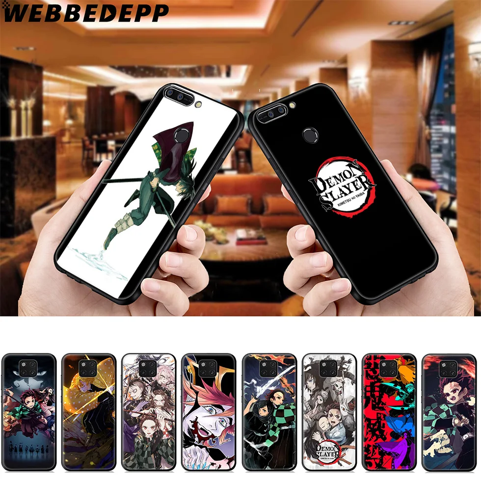 

Demon Slayer Kimetsu no Yaiba Soft Case for Huawei Mate Honor 20 6A 7A 7C 7X 8 9 9X 10 View 20 10 Lite Pro Mate 30 20 Lite Pro