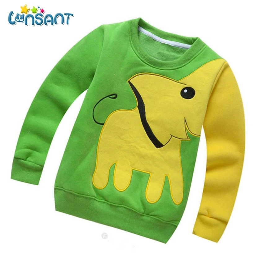 

LONSANT Children Boy Girl Clothes Long Sleeve Blouse Tops Sweater Shirt Unisex Kids Clothing Fantasias Infantil Dropshipping