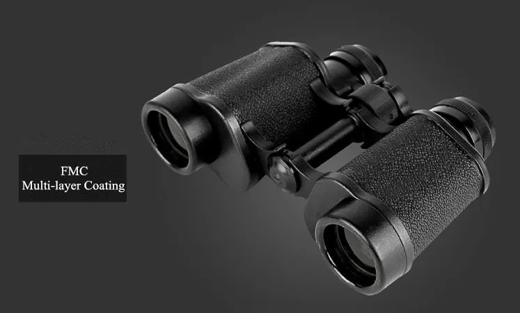 8X30 телескоп BAK4 бинокль Призма профессиональный зум оптический охотничий Spyglass Кемпинг телескоп вулканизированный HD бинокль