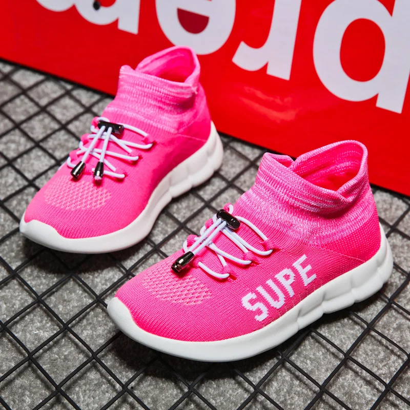 Sneakers girls Children's shoes fashion mesh casual children's sports shoes boys casual shoes girls breathable sports shoes