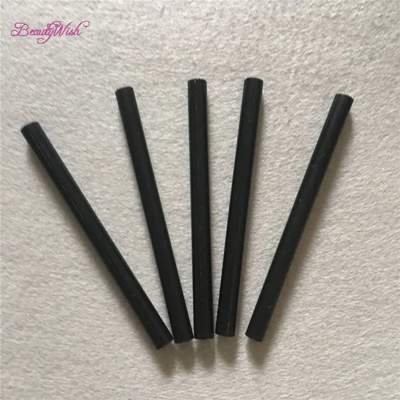 12 шт. кератин Клей-карандаш чёрный; коричневый блондинка белый Fusion Клей-карандаш для волос extennsion 10 см* 0.7 см