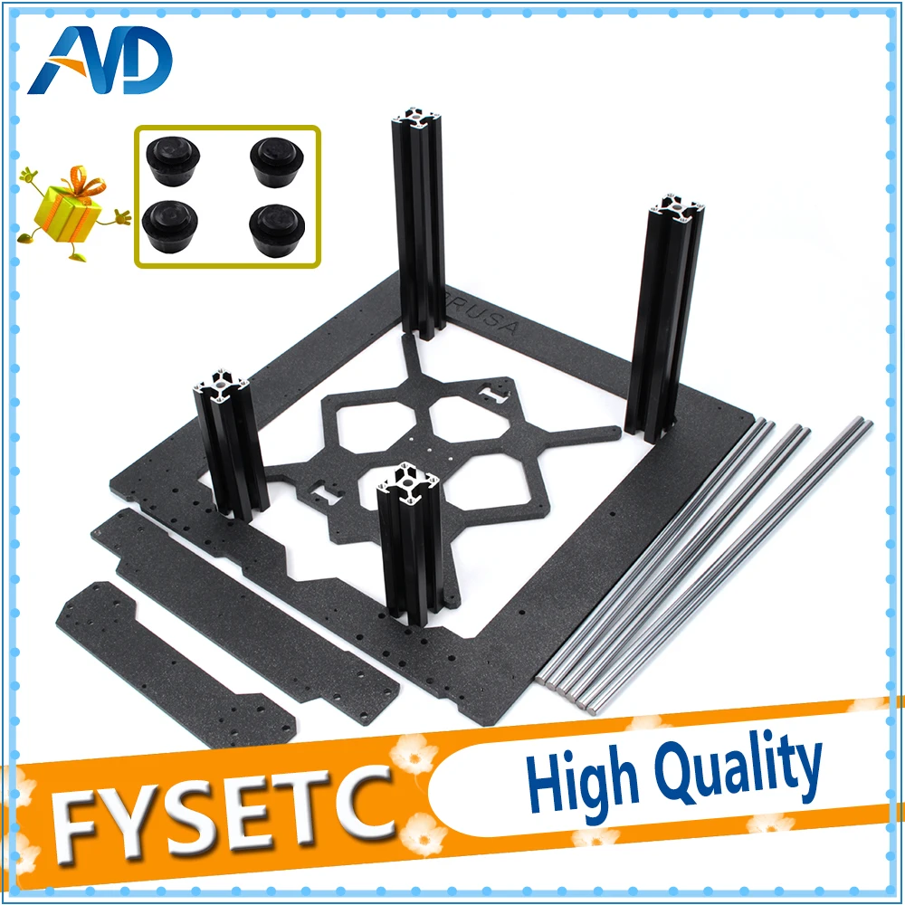 Clone Original Prusa i3 MK3 3D Printer Parts Aluminum Frame Aluminum