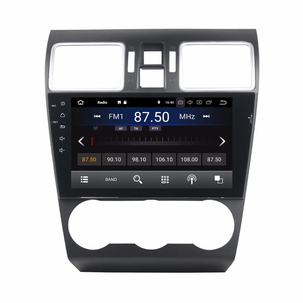2 din 9 &quotAndroid 8 1 автомобильное радио gps мультимедийное головное устройство для Subaru
