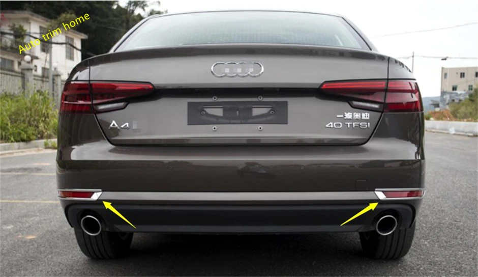 Lapetus Rear Tail Fog Lights Lamp Eyelid Eyebrow Cover