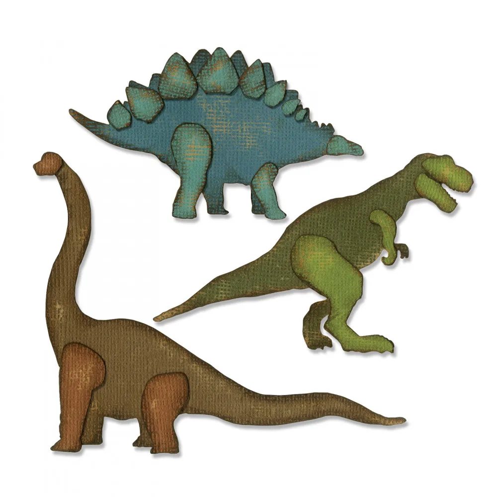 

Prehistoric Animals Metal Cutting Dies Stencils for DIY Scrapbooking Album Photo Paper Cards Making Crafts Decor Template