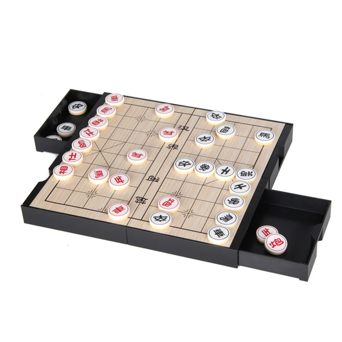 

Double Sided Portable Folding ChessBoard Magnetic Chinese Chess Set Weiqi Go Game Play Toy Board Game Party Fun Birthday Gift