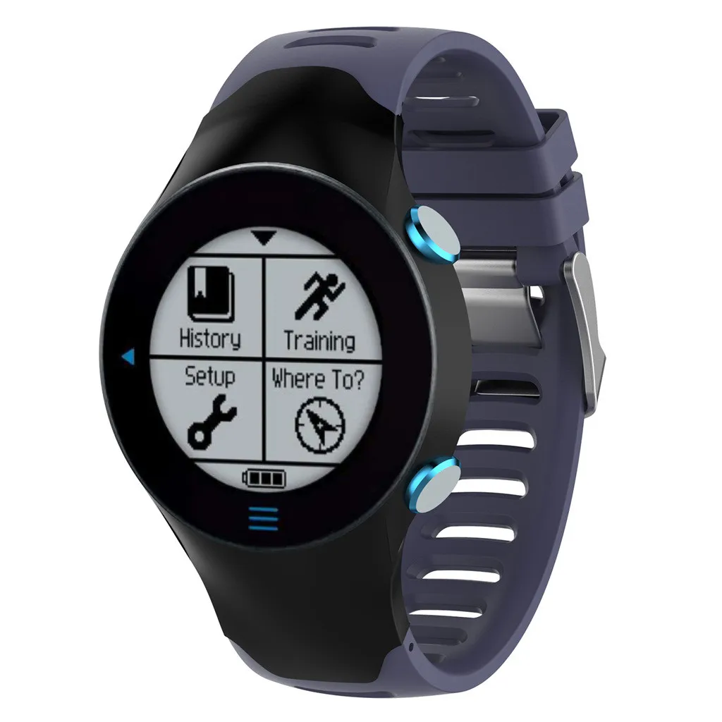 Силиконовый ремешок для Garmin Forerunner 610, ремешок для часов, резиновый ремешок, 220 мм, спортивные браслеты, инструмент для работы, ремешок для часов