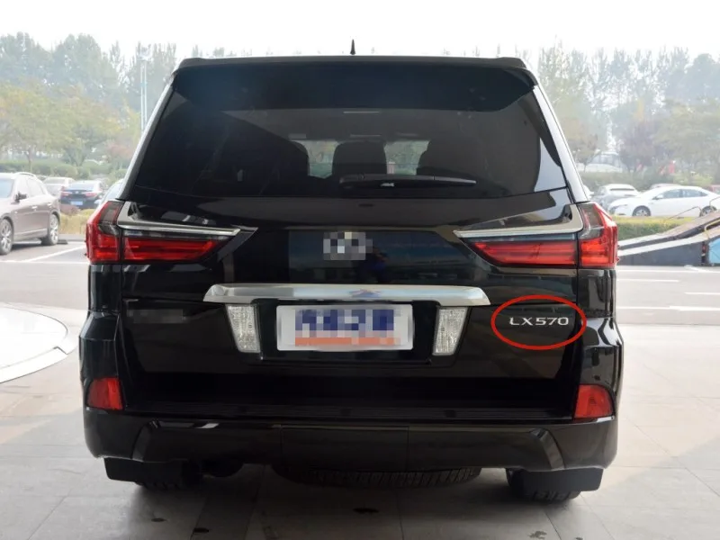 Автомобильный Стайлинг для Lexus LX470 LX570 Эмблема Логотип задний багажник багажника Наклейка с буквами LX 470 LX 570 табличка
