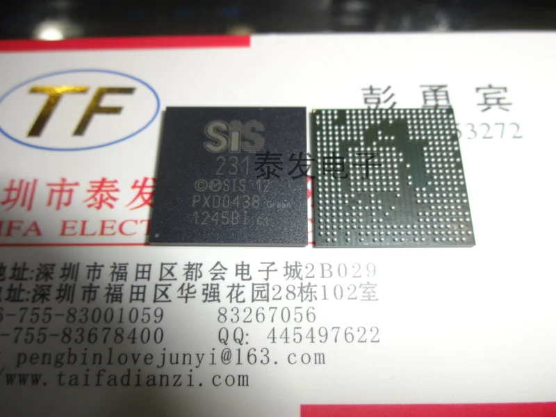 

Free shipping.Cheap imports SIS231 SIS12 BGA new original stock ic