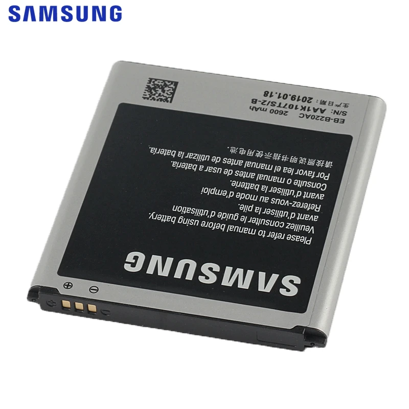 Samsung сменный аккумулятор EB-B220AC EB-B220AE для samsung GALAXY Grand 2 SM-G7106 G7108 G7108V SM-G7102T 2600mAh