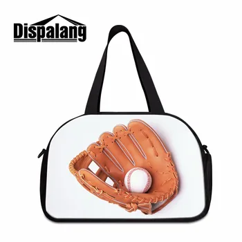 

Dispalang adults travel bag with shoes pocket Sporty style new duffel for men design your baseballs pattern luggage bag ladies