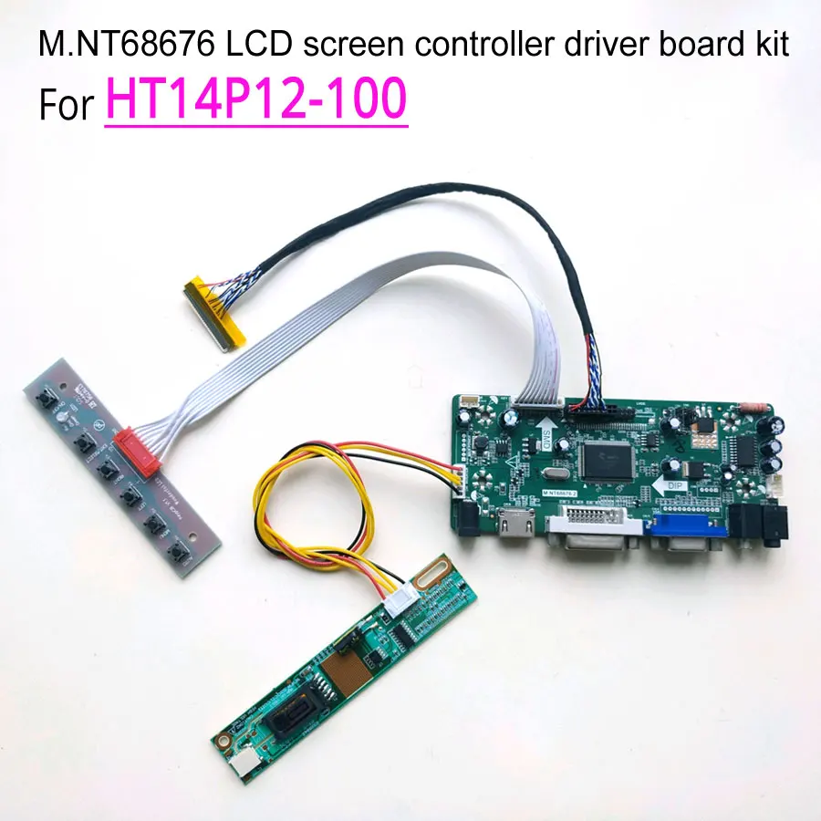 Для ноутбука HT14P12-100/101 LCD монитор CCFL 1400*1050 14 1 &quot1-lamp 30 pin LVDS M.NT68676 дисплей Контроллер