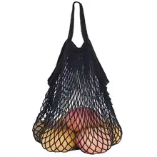 Большая емкость новая сетчатая Сетчатая Сумка для покупок многоразовая струнная продуктовая сумка-шоппер Хлопковая Сумка-тоут тканая Сетчатая Сумка с фруктами