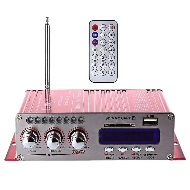FFYY Kentiger Hy 502S 2Ch Bluetooth Hi Fi Супер Бас выход мощность стерео усилитель с пультом