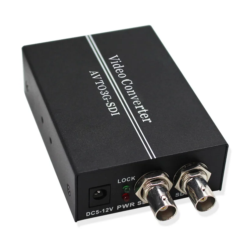Конвертер AV CVBS PAL/NTSC в HD 3G SDI BNC композитный аналоговый аудио конвертер RCA L/R для